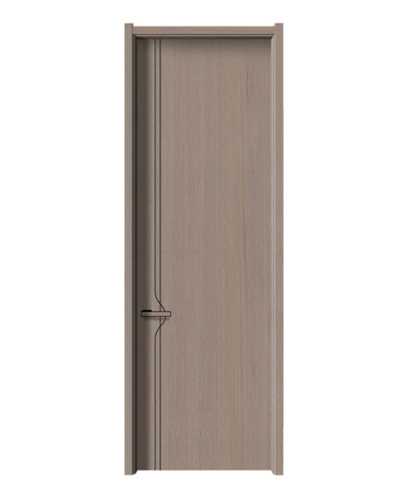 Wood grain PVC door