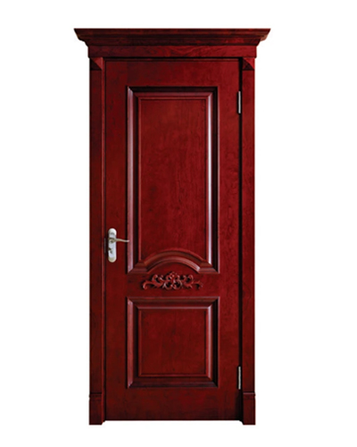 American Classic Burgundy Solid Wood Door