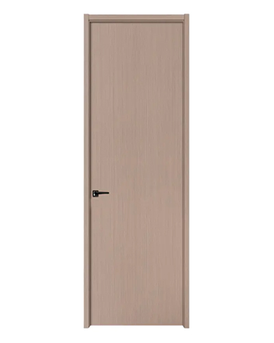 Beige-Grey Wood Grain WPC Door